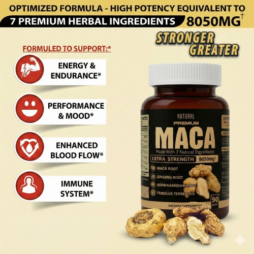 Maca Male Enhancement (Made in USA)
