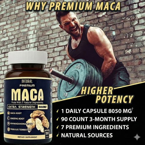 Maca Male Enhancement (Made in USA)