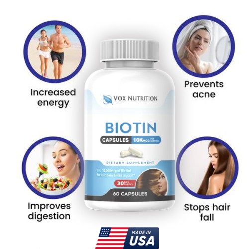 Biotin Biotin Advanced Hair Growth Formula (Made in USA)