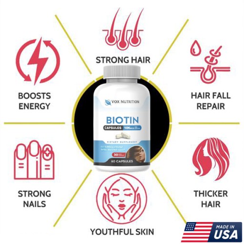 Biotin Biotin Advanced Hair Growth Formula (Made in USA)