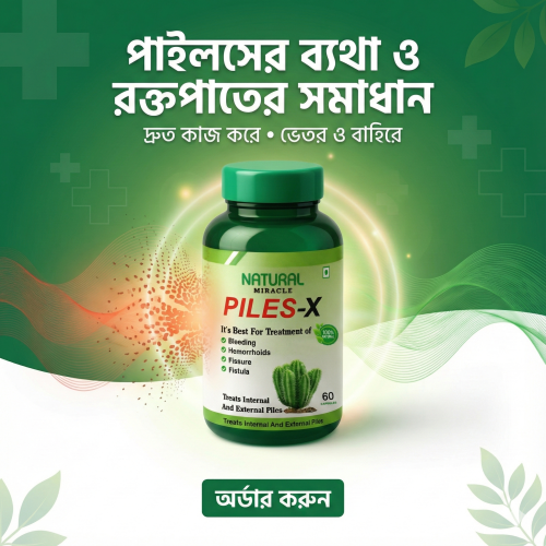 Piles-x Natural Miracle Herbal Caps Effective for All Types of Piles