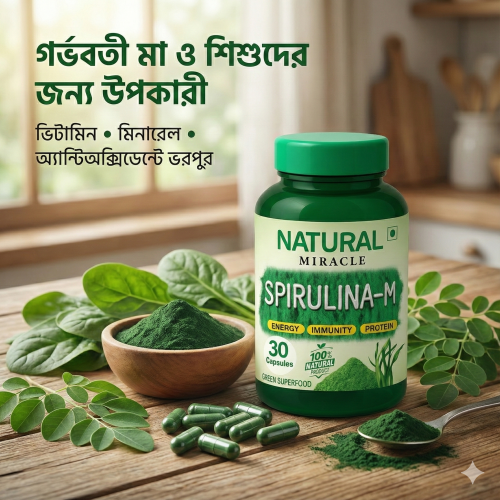 Spirulina – Natural Superfood 30 Capsules
