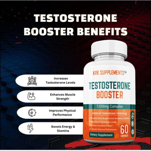 TESTOSTERONE BOOSTER (Made in USA)