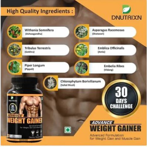 Natural Weight Gain Capsule – Advance Weight Gainer+